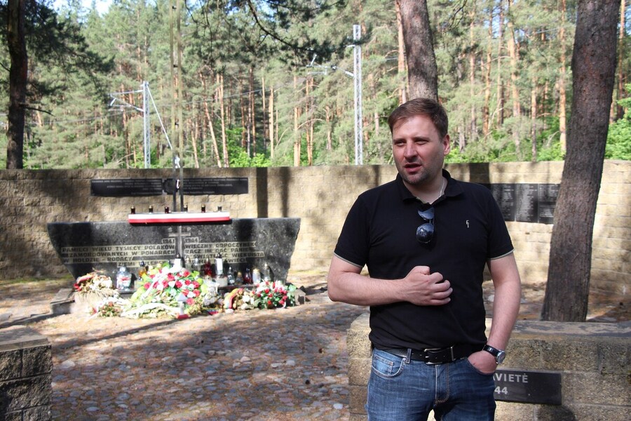 Wyjazd edukacyjny śladami operacji „Ostra Brama” młodzież ze szkół średnich z województwa podlaskiego – 26-29 maja 2024, fot. Karolina Dobek (IPN)