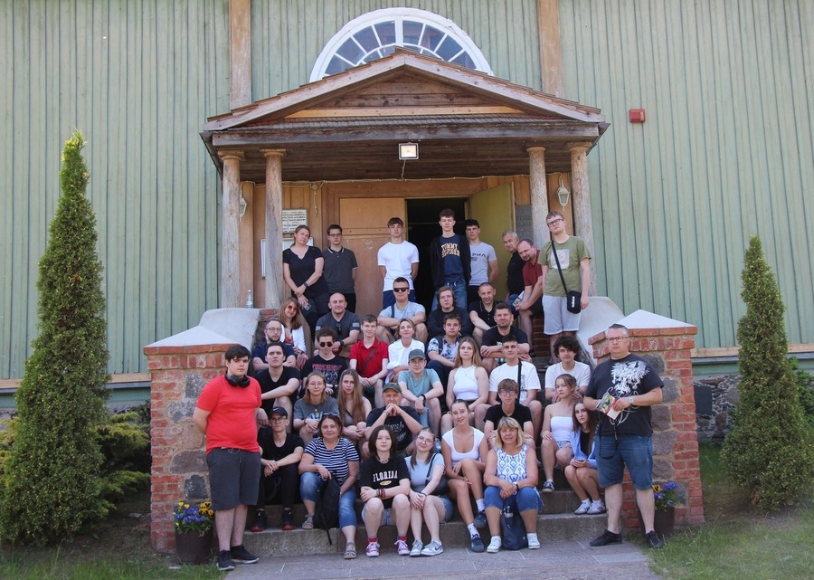 Wyjazd edukacyjny śladami operacji „Ostra Brama” młodzież ze szkół średnich z województwa podlaskiego – 26-29 maja 2024, fot. Karolina Dobek (IPN)