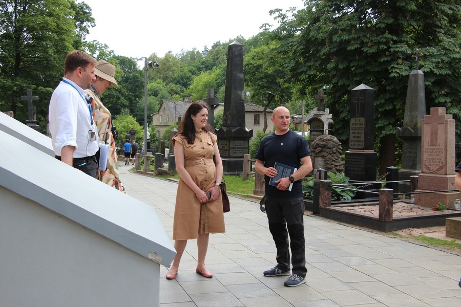 Wyjazd edukacyjny śladami operacji „Ostra Brama” młodzież ze szkół średnich z województwa podlaskiego – 26-29 maja 2024, fot. Karolina Dobek (IPN)