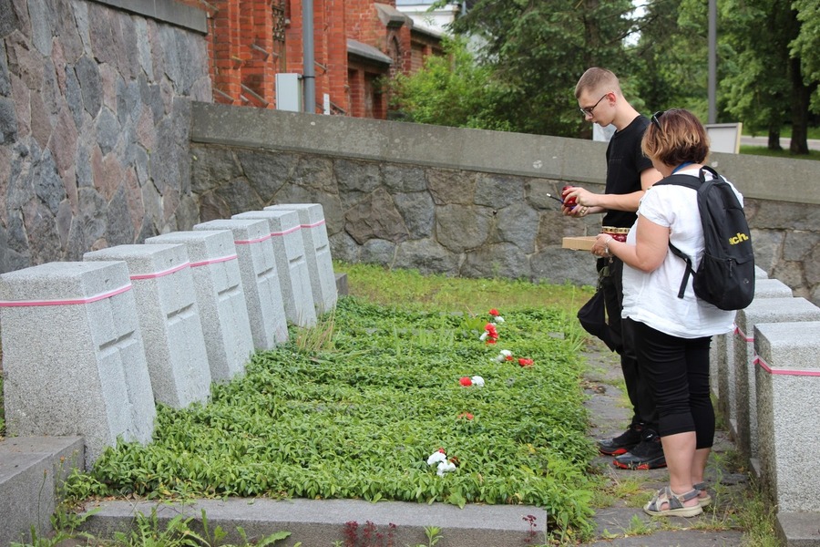 Wyjazd edukacyjny śladami operacji „Ostra Brama” młodzież ze szkół średnich z województwa podlaskiego – 26-29 maja 2024, fot. Karolina Dobek (IPN)