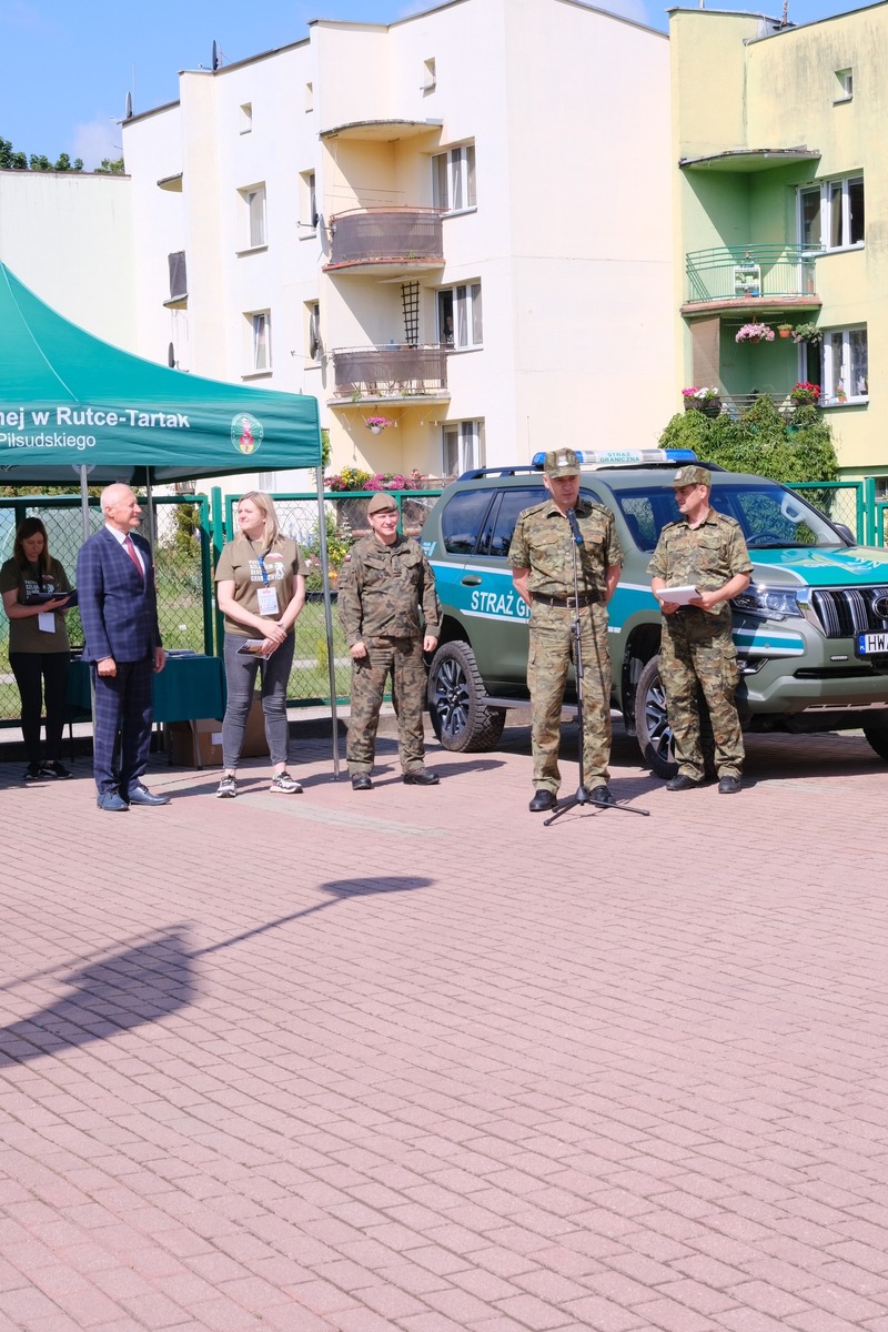 Patrol Szlakiem Służb Granicznych „Stulecie wierności Rzeczypospolitej" – 8 czerwca 2024, fot. Paula Prudziłowicz, Bartłomiej Gawrylczyk (IPN)