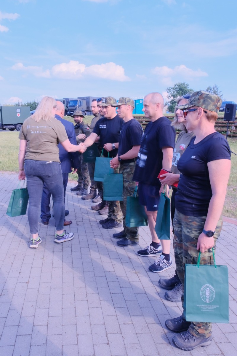 Patrol Szlakiem Służb Granicznych „Stulecie wierności Rzeczypospolitej" – 8 czerwca 2024, fot. Paula Prudziłowicz, Bartłomiej Gawrylczyk (IPN)