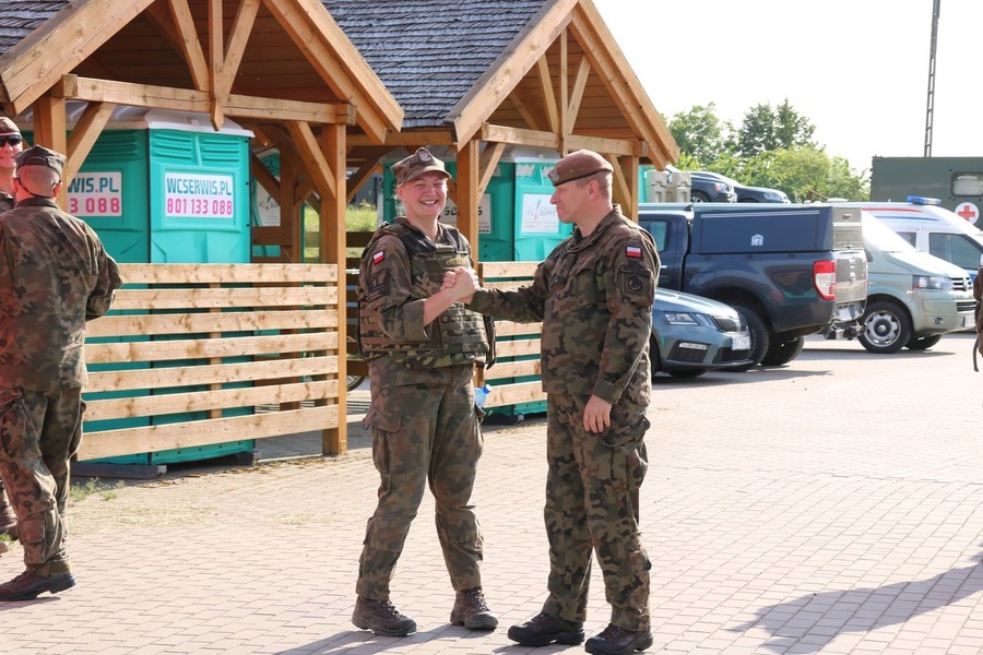 Patrol Szlakiem Służb Granicznych „Stulecie wierności Rzeczypospolitej" – 8 czerwca 2024, fot. Paula Prudziłowicz, Bartłomiej Gawrylczyk (IPN)