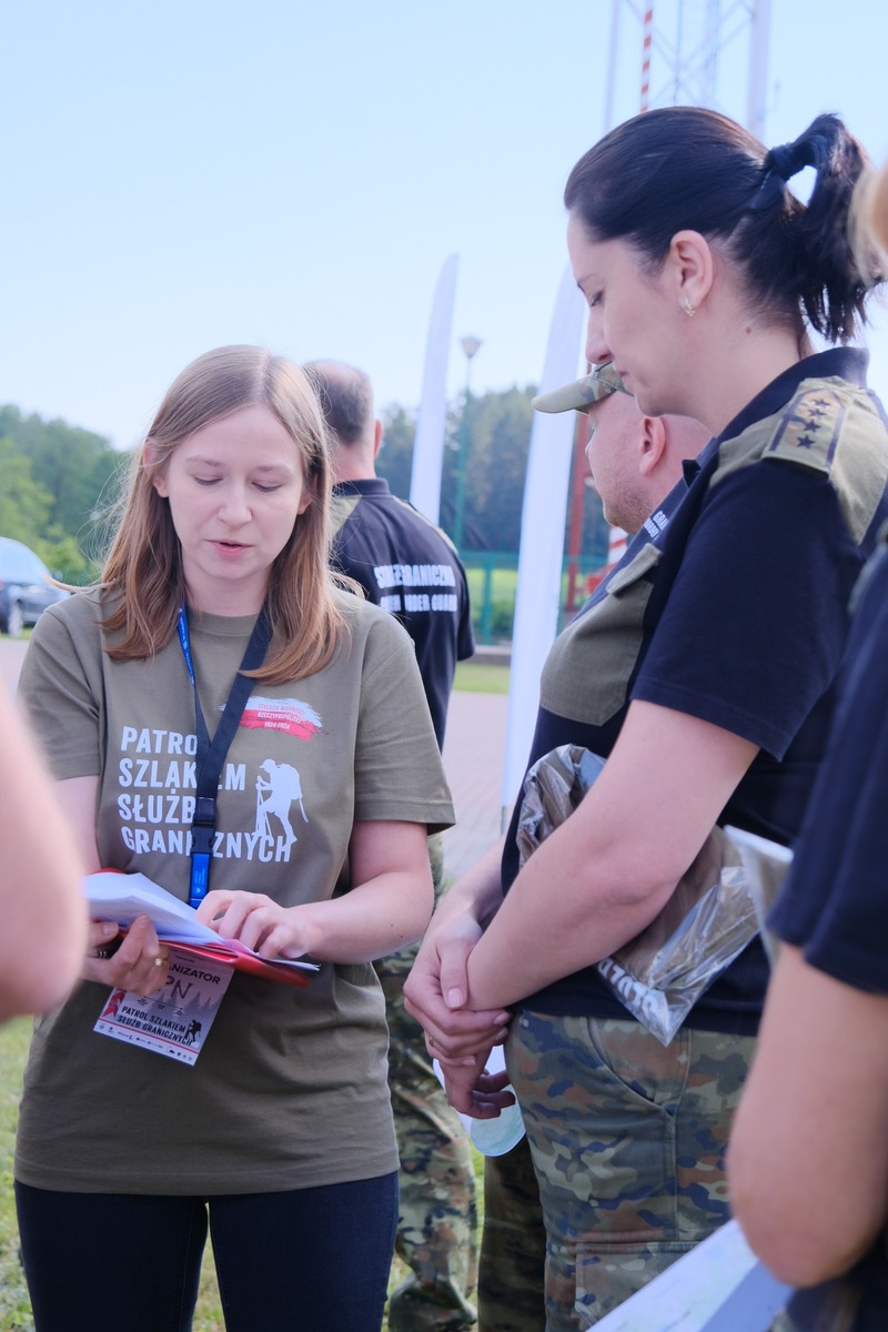 Patrol Szlakiem Służb Granicznych „Stulecie wierności Rzeczypospolitej" – 8 czerwca 2024, fot. Paula Prudziłowicz, Bartłomiej Gawrylczyk (IPN)