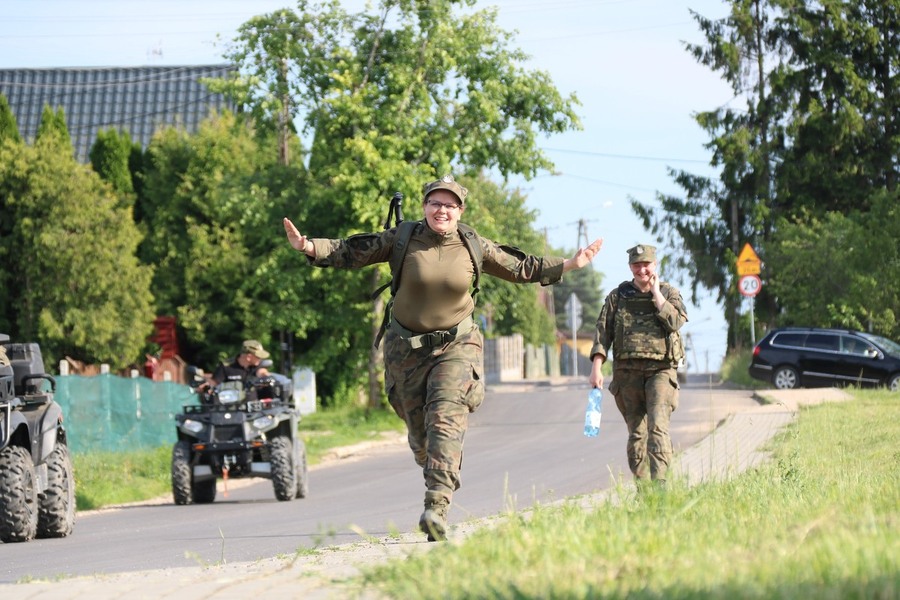 Patrol Szlakiem Służb Granicznych „Stulecie wierności Rzeczypospolitej" – 8 czerwca 2024, fot. Paula Prudziłowicz, Bartłomiej Gawrylczyk (IPN)