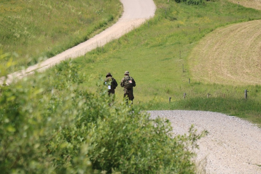 Patrol Szlakiem Służb Granicznych „Stulecie wierności Rzeczypospolitej" – 8 czerwca 2024, fot. Paula Prudziłowicz, Bartłomiej Gawrylczyk (IPN)