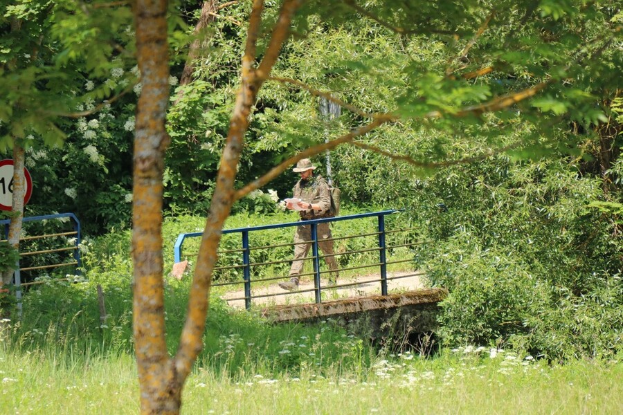 Patrol Szlakiem Służb Granicznych „Stulecie wierności Rzeczypospolitej" – 8 czerwca 2024, fot. Paula Prudziłowicz, Bartłomiej Gawrylczyk (IPN)