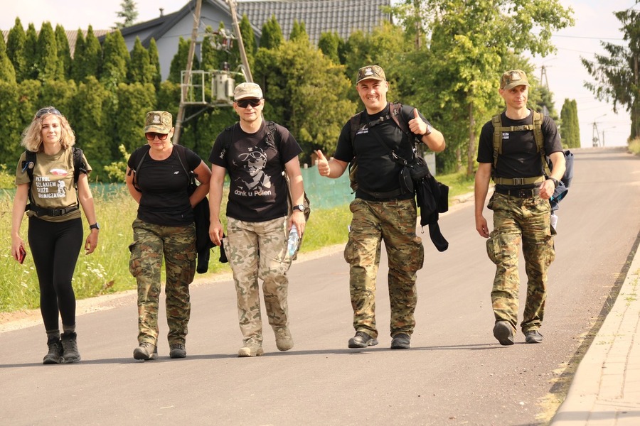 Patrol Szlakiem Służb Granicznych „Stulecie wierności Rzeczypospolitej" – 8 czerwca 2024, fot. Paula Prudziłowicz, Bartłomiej Gawrylczyk (IPN)