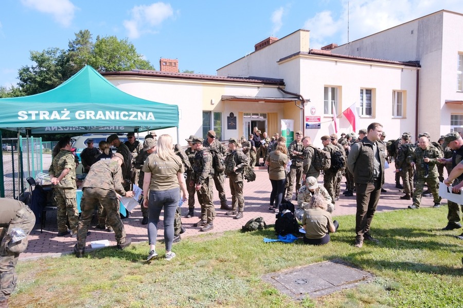 Patrol Szlakiem Służb Granicznych „Stulecie wierności Rzeczypospolitej" – 8 czerwca 2024, fot. Paula Prudziłowicz, Bartłomiej Gawrylczyk (IPN)