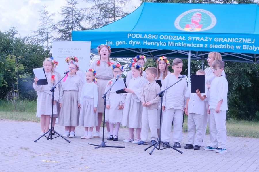 Patrol Szlakiem Służb Granicznych „Stulecie wierności Rzeczypospolitej" – 8 czerwca 2024, fot. Paula Prudziłowicz, Bartłomiej Gawrylczyk (IPN)