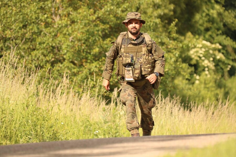 Patrol Szlakiem Służb Granicznych „Stulecie wierności Rzeczypospolitej" – 8 czerwca 2024, fot. Paula Prudziłowicz, Bartłomiej Gawrylczyk (IPN)