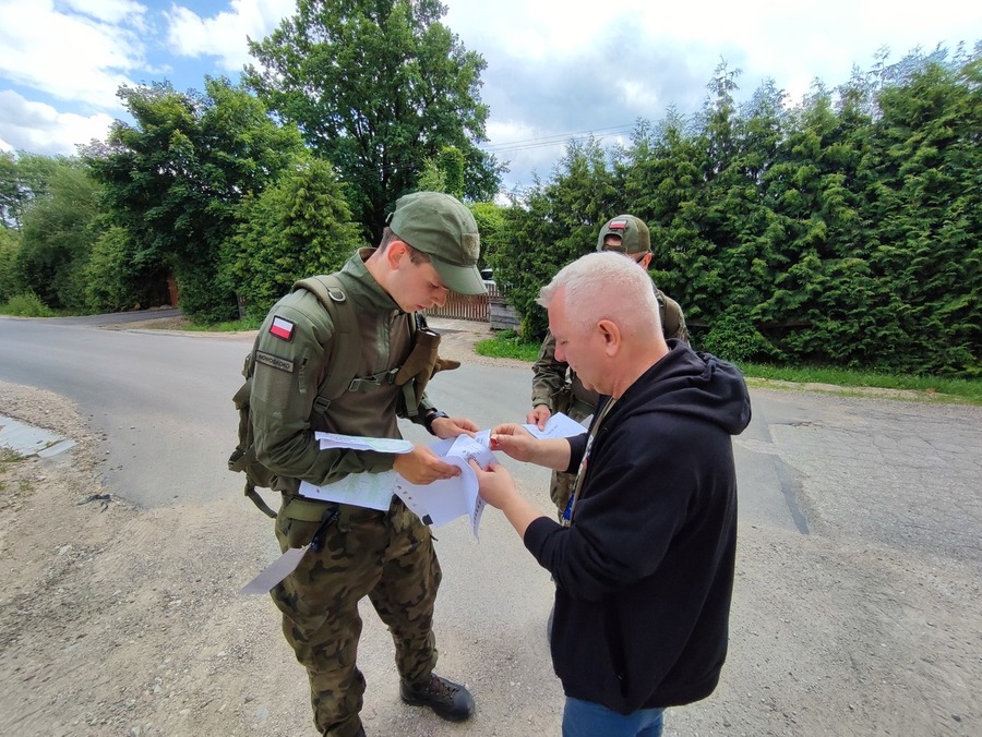Patrol Szlakiem Służb Granicznych „Stulecie wierności Rzeczypospolitej" – 8 czerwca 2024, fot. Paula Prudziłowicz, Bartłomiej Gawrylczyk (IPN)