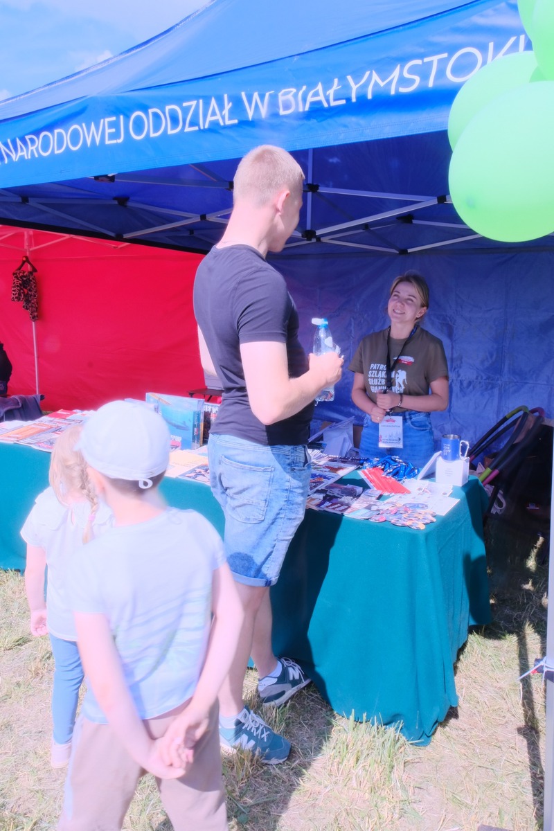 Patrol Szlakiem Służb Granicznych „Stulecie wierności Rzeczypospolitej" – 8 czerwca 2024, fot. Paula Prudziłowicz, Bartłomiej Gawrylczyk (IPN)