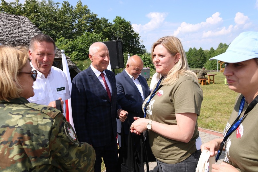 Patrol Szlakiem Służb Granicznych „Stulecie wierności Rzeczypospolitej" – 8 czerwca 2024, fot. Paula Prudziłowicz, Bartłomiej Gawrylczyk (IPN)