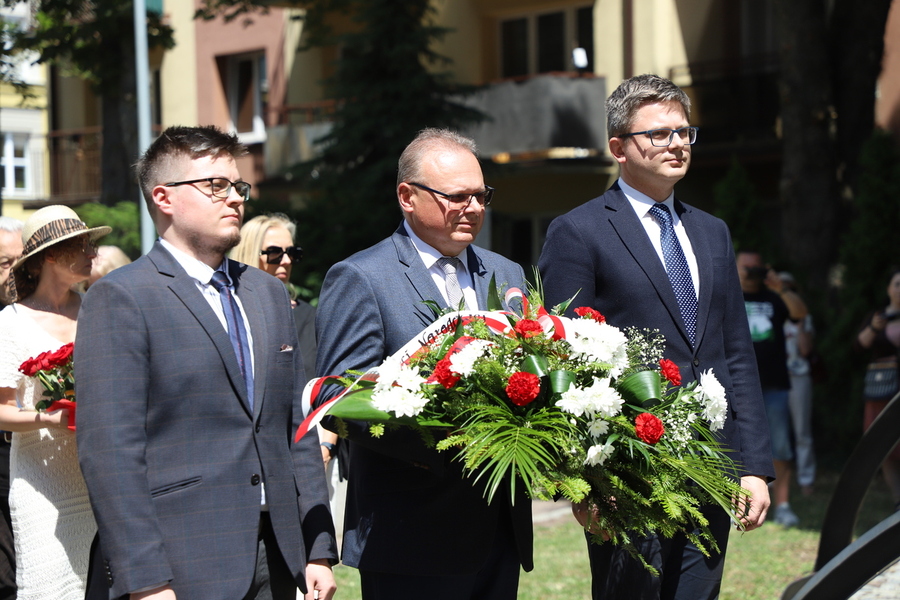 83. rocznica spalenia Wielkiej Synagogi – 27 czerwca 2024, fot. Paula Prudziłowicz (IPN)