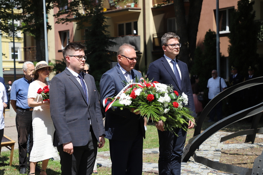 83. rocznica spalenia Wielkiej Synagogi – 27 czerwca 2024, fot. Paula Prudziłowicz (IPN)