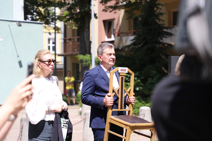 83. rocznica spalenia Wielkiej Synagogi – 27 czerwca 2024, fot. Paula Prudziłowicz (IPN)