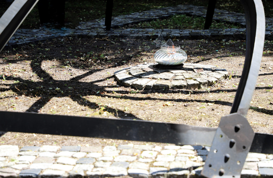 83. rocznica spalenia Wielkiej Synagogi – 27 czerwca 2024, fot. Paula Prudziłowicz (IPN)