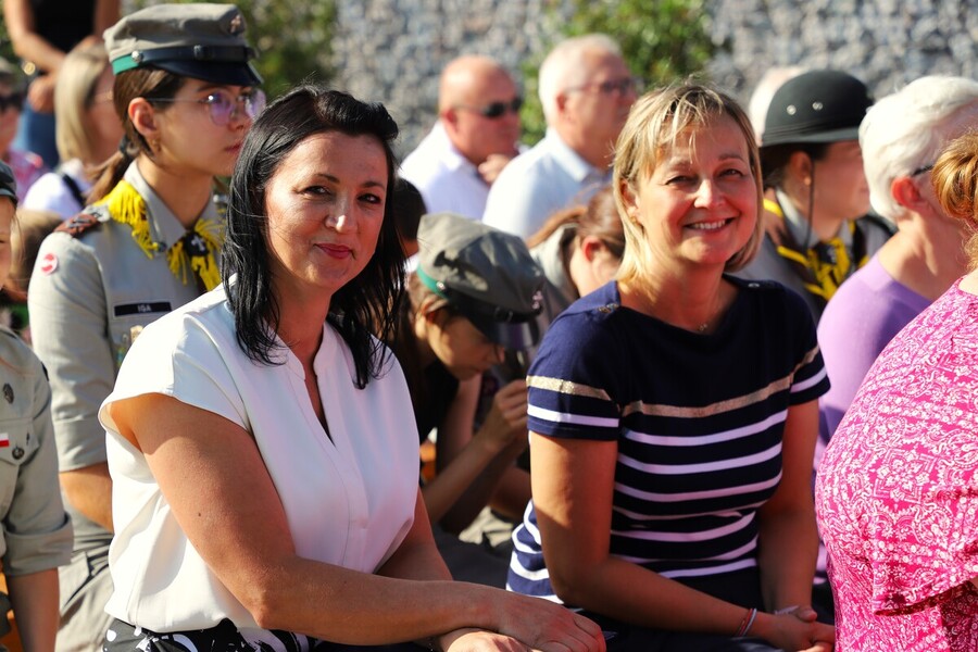 Odsłonięcie muralu mjr. dypl. Mieczysława Potockiego „Węgielnego” w Goniądzu – 4 lipca 2024, fot. Paula Prudziłowicz (IPN)