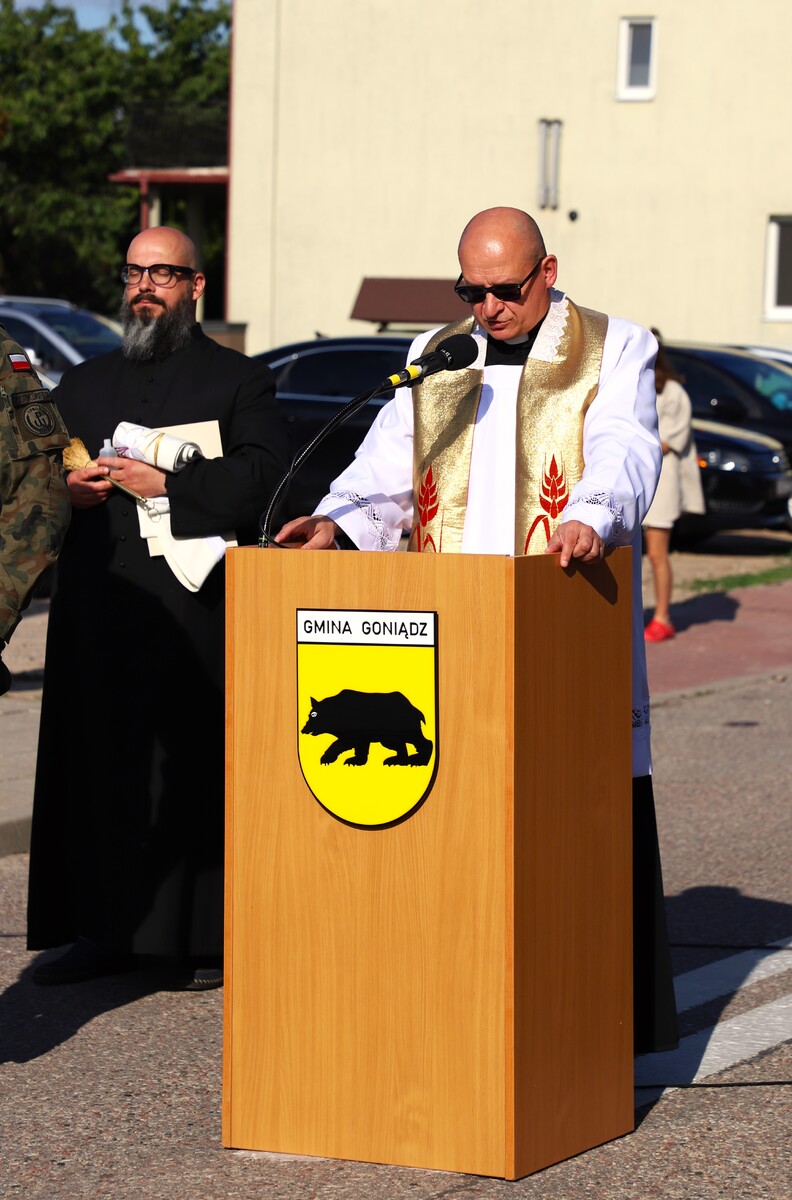 Odsłonięcie muralu mjr. dypl. Mieczysława Potockiego „Węgielnego” w Goniądzu – 4 lipca 2024, fot. Paula Prudziłowicz (IPN)