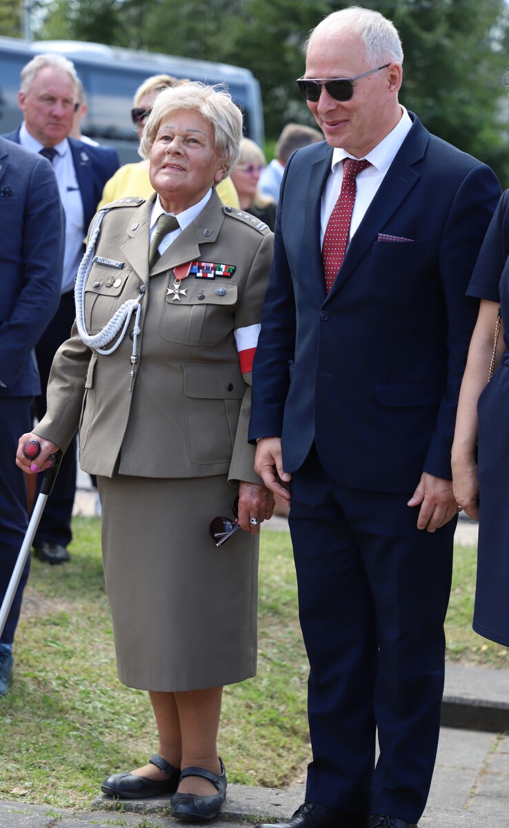 Uroczyste obchody 80. rocznicy operacji „Ostra Brama”. Ceremonia składania wieńców w Boguszach – 6 lipca 2024, fot. Paula Prudziłowicz (IPN)