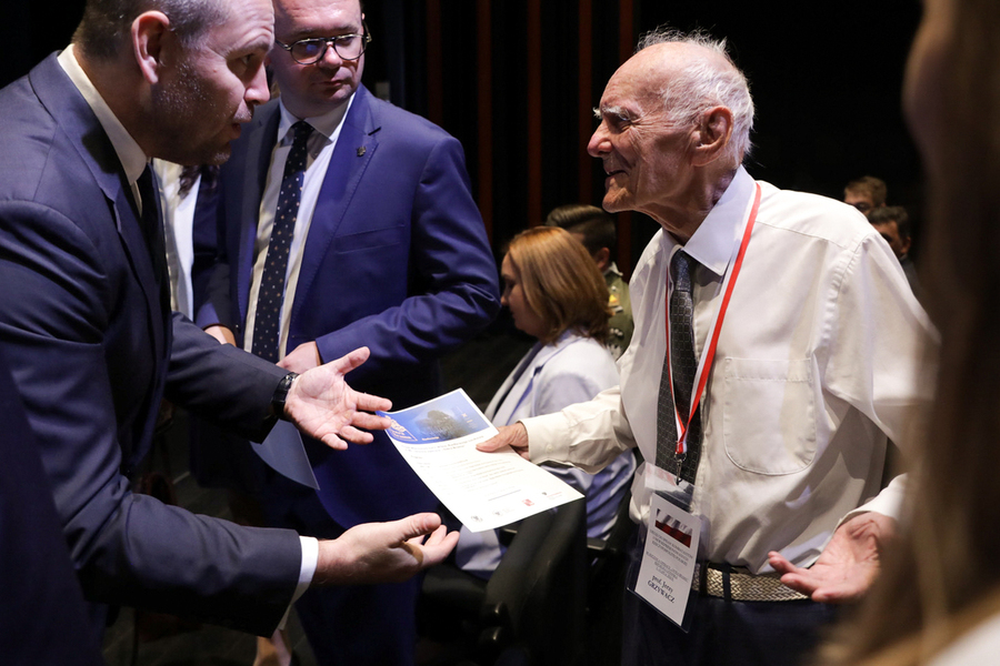 Uroczyste obchody 80. rocznicy operacji „Ostra Brama”. Konferencja naukowa „Przed Warszawą było Wilno” – 6 lipca 2024, fot. Mikołaj Bujak (IPN)