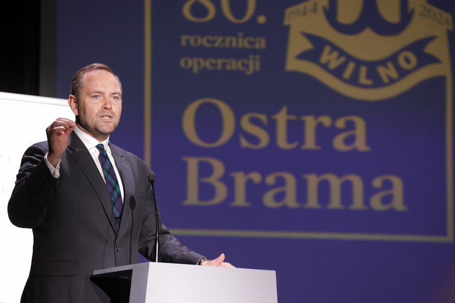 Uroczyste obchody 80. rocznicy operacji „Ostra Brama”. Konferencja naukowa „Przed Warszawą było Wilno” – 6 lipca 2024, fot. Mikołaj Bujak (IPN)