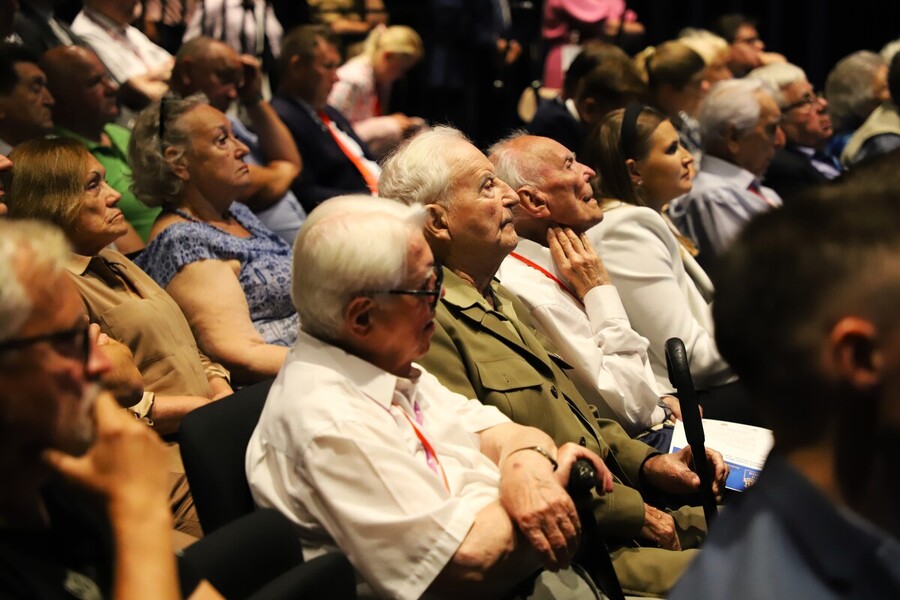 Uroczyste obchody 80. rocznicy operacji „Ostra Brama”. Konferencja naukowa „Przed Warszawą było Wilno” – 6 lipca 2024, fot. Paula Prudziłowicz