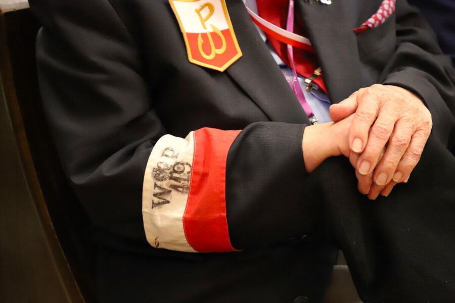 Uroczyste obchody 80. rocznicy operacji „Ostra Brama”. Ceremonia składania wieńców na Cmentarzu na Rossie – 7 lipca 2024, fot. Paula Prudziłowicz (IPN)