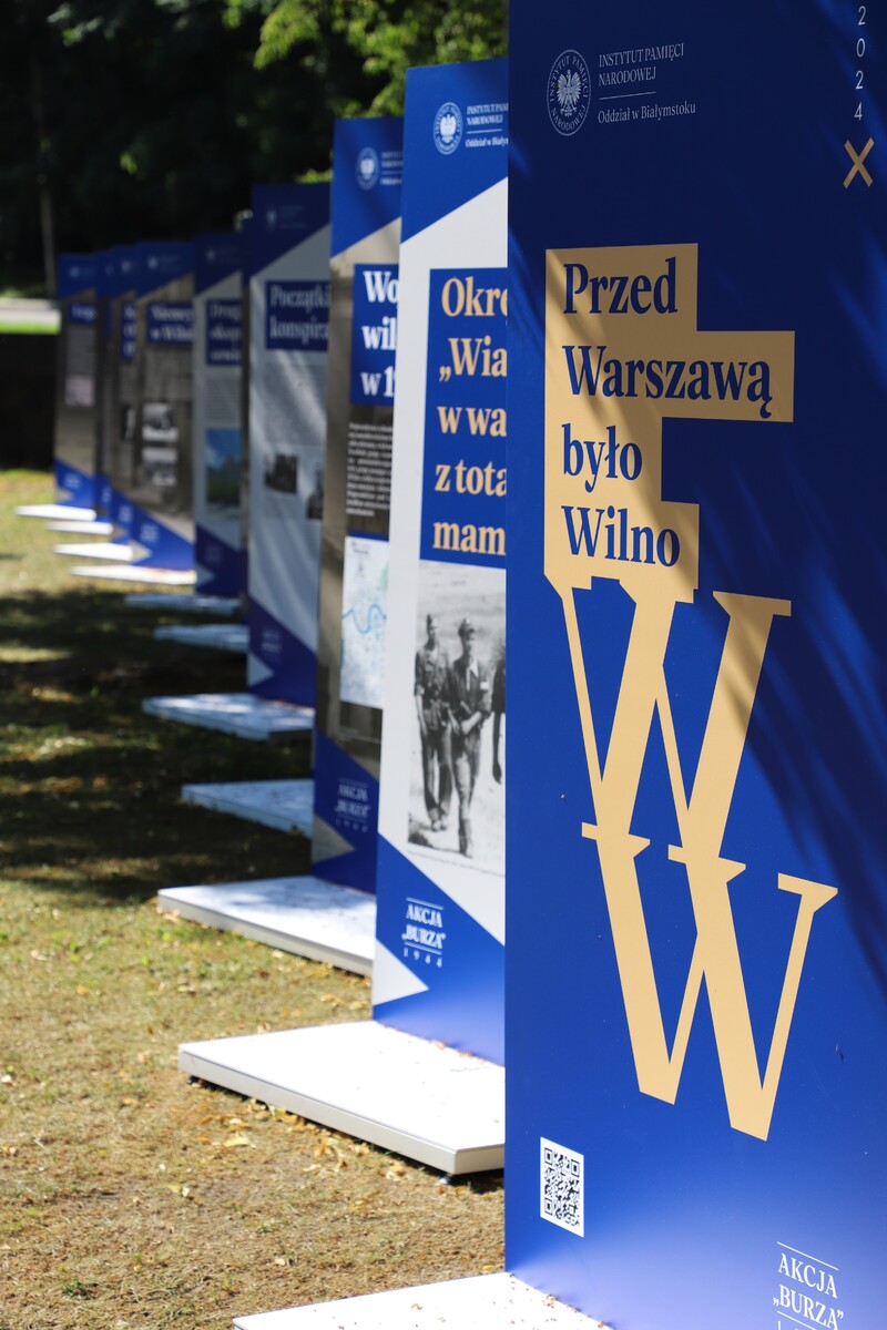 Uroczyste obchody 80. rocznicy operacji „Ostra Brama”. Ceremonia składania wieńców na Cmentarzu na Rossie – 7 lipca 2024, fot. Paula Prudziłowicz (IPN)