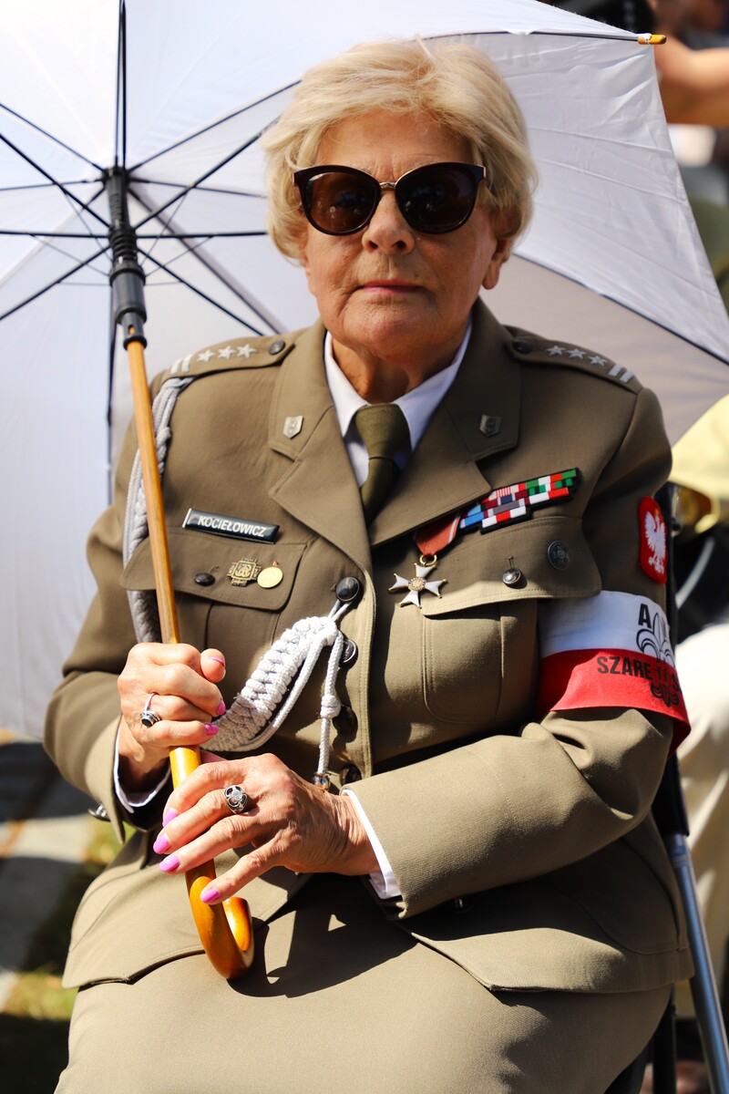 Uroczyste obchody 80. rocznicy operacji „Ostra Brama”. Ceremonia składania wieńców na Cmentarzu na Rossie – 7 lipca 2024, fot. Paula Prudziłowicz (IPN)