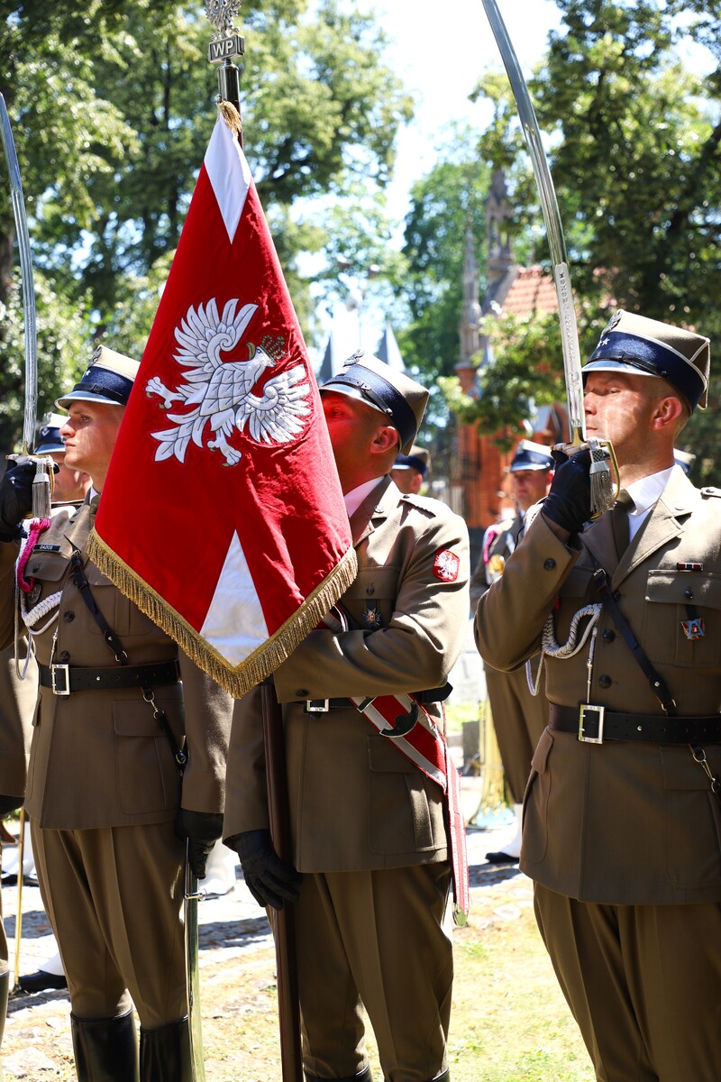 Uroczyste obchody 80. rocznicy operacji „Ostra Brama”. Ceremonia składania wieńców na Cmentarzu na Rossie – 7 lipca 2024, fot. Paula Prudziłowicz (IPN)