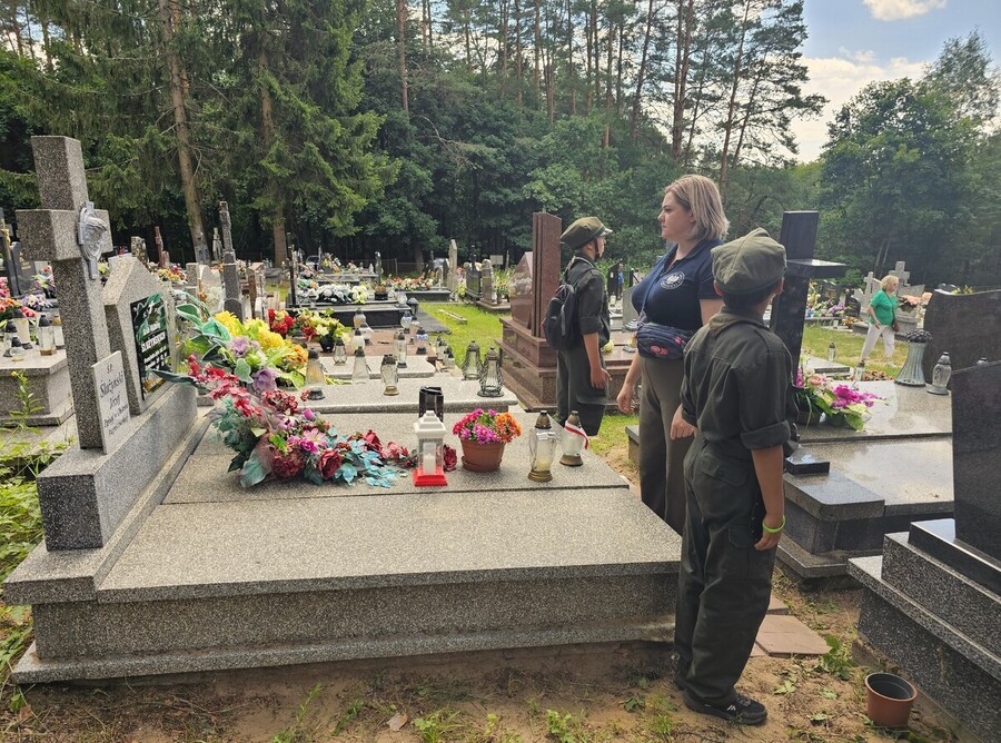 II Bieg Pamięci Ofiar Obławy Augustowskiej – 6 lipca 2024, fot. Teresa Mlejnek-Dylewska, Urszula Gierasimiuk