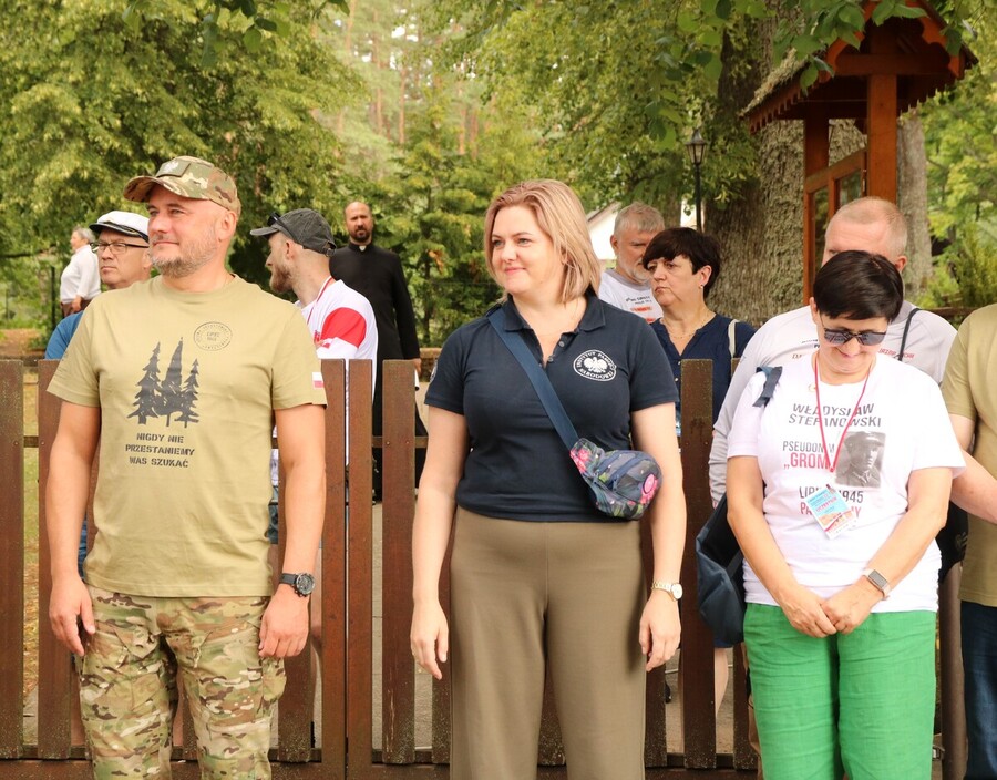 II Bieg Pamięci Ofiar Obławy Augustowskiej – 6 lipca 2024, fot. Teresa Mlejnek-Dylewska, Urszula Gierasimiuk