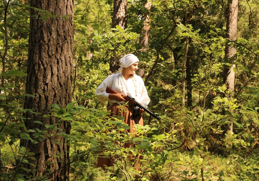 II Bieg Pamięci Ofiar Obławy Augustowskiej – 6 lipca 2024, fot. Teresa Mlejnek-Dylewska, Urszula Gierasimiuk