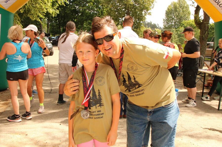 II Bieg Pamięci Ofiar Obławy Augustowskiej – 6 lipca 2024, fot. Teresa Mlejnek-Dylewska, Urszula Gierasimiuk