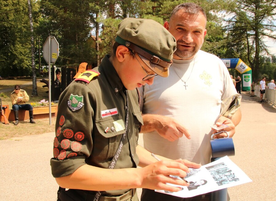 II Bieg Pamięci Ofiar Obławy Augustowskiej – 6 lipca 2024, fot. Teresa Mlejnek-Dylewska, Urszula Gierasimiuk