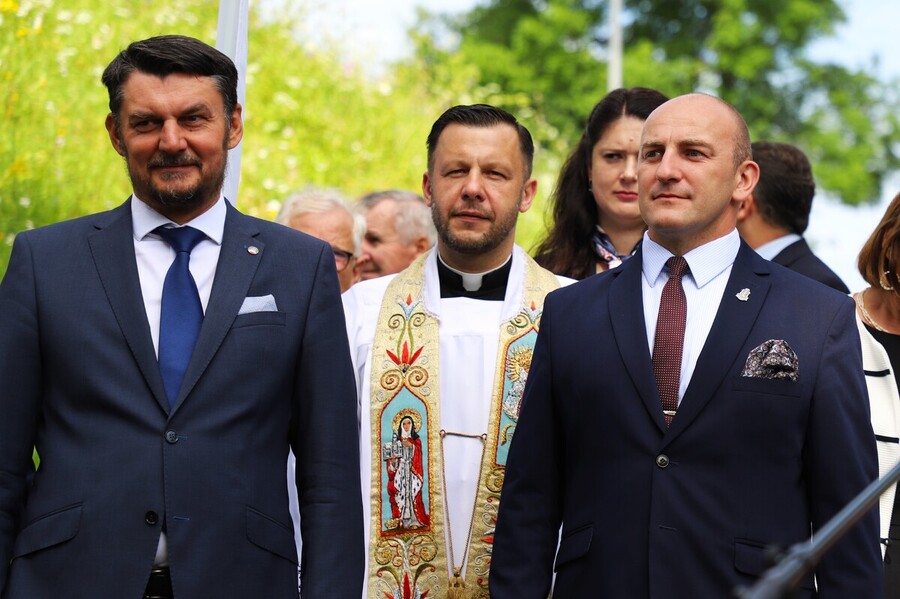 Uroczyste obchody 80. rocznicy operacji „Ostra Brama”. Uroczystości na cmentarzu w Kalwarii Wileńskiej oraz Kolonii Wileńskiej – 8 lipca 2024, fot. Paula Prudziłowicz (IPN)