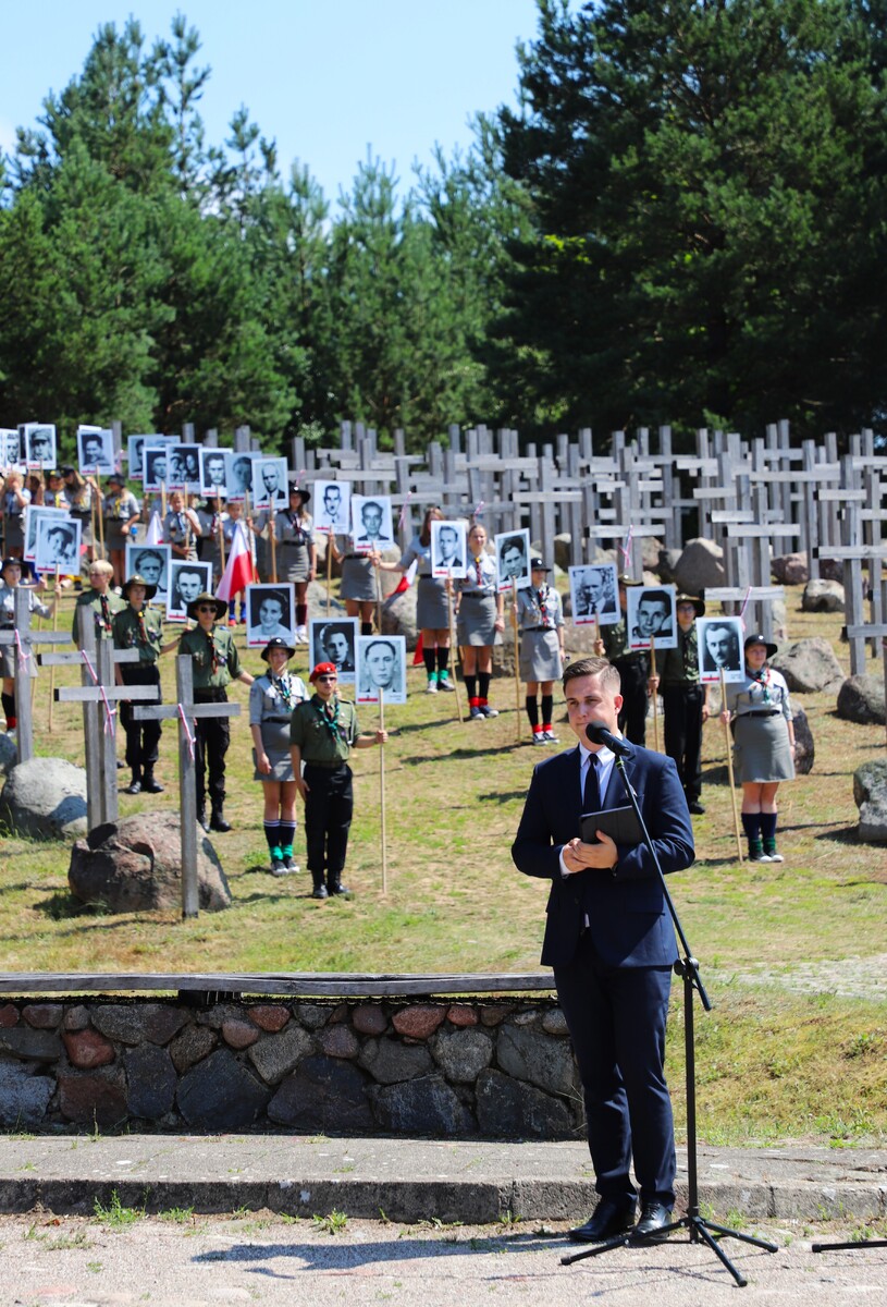 Uroczyste obchody 79. rocznicy Obławy Augustowskiej – 12 lipca 2024, fot. Paula Prudziłowicz (IPN)