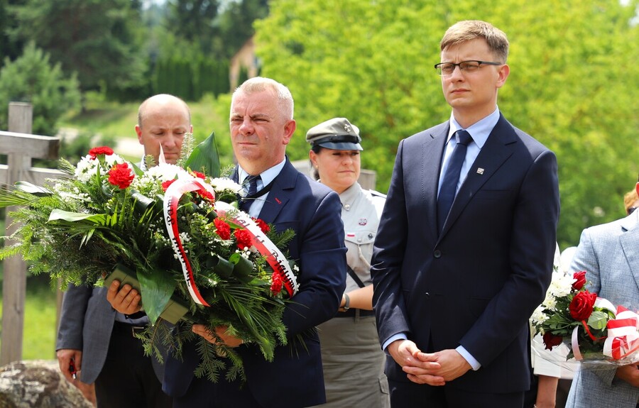 Uroczyste obchody 79. rocznicy Obławy Augustowskiej – 12 lipca 2024, fot. Paula Prudziłowicz (IPN)