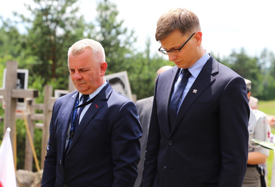 Uroczyste obchody 79. rocznicy Obławy Augustowskiej – 12 lipca 2024, fot. Paula Prudziłowicz (IPN)