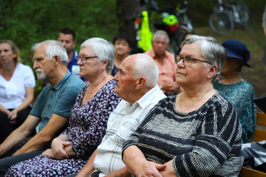 Uroczystość upamiętniająca 81.rocznicę masowych egzekucji w Lesie Bacieczkowskim – 15 lipca 2024, fot. Paula Prudziłowicz