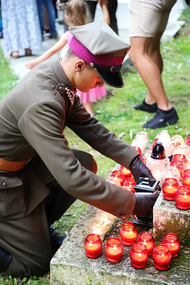 Uroczystość upamiętniająca 81.rocznicę masowych egzekucji w Lesie Bacieczkowskim – 15 lipca 2024, fot. Paula Prudziłowicz