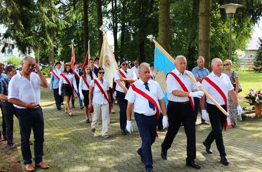 Obchody 81. rocznicy pacyfikacji wsi Krasowo-Częstki – 17 lipca 2024, fot. Paweł Murawski