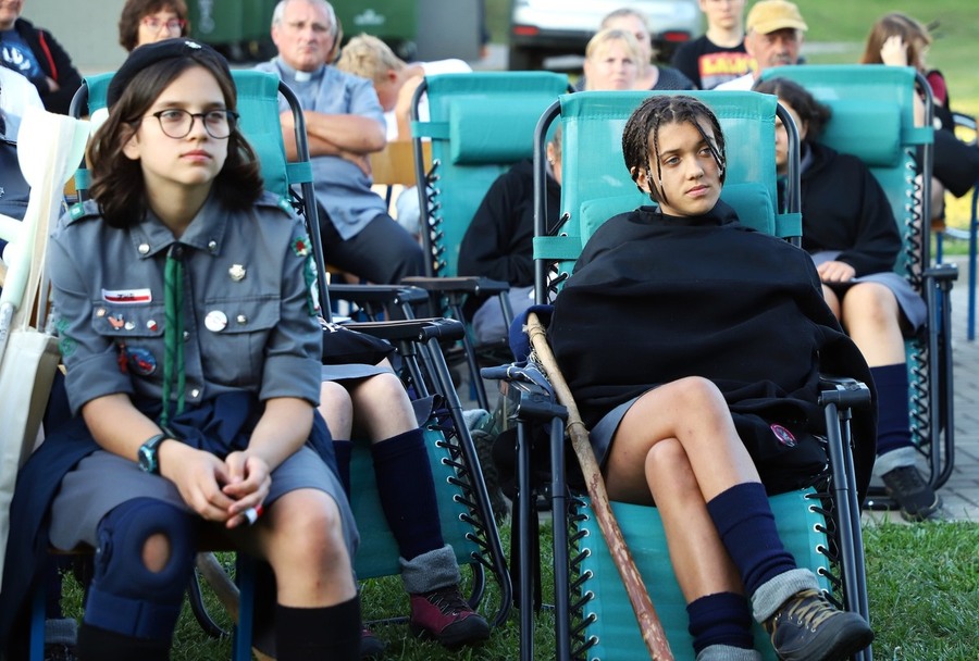 Uroczyste obchody 79. rocznicy Ofiar Obławy Augustowskiej z Lipca 1945 r. w Gibach – 19-21 lipca 2024, fot. Paula Prudziłowicz (IPN)