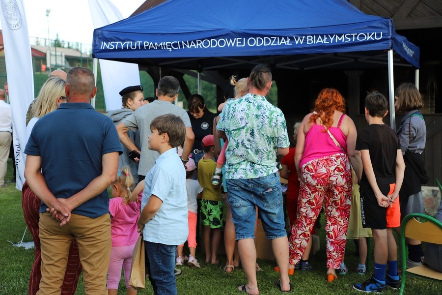 Uroczyste obchody 79. rocznicy Ofiar Obławy Augustowskiej z Lipca 1945 r. w Gibach – 19-21 lipca 2024, fot. Paula Prudziłowicz (IPN)