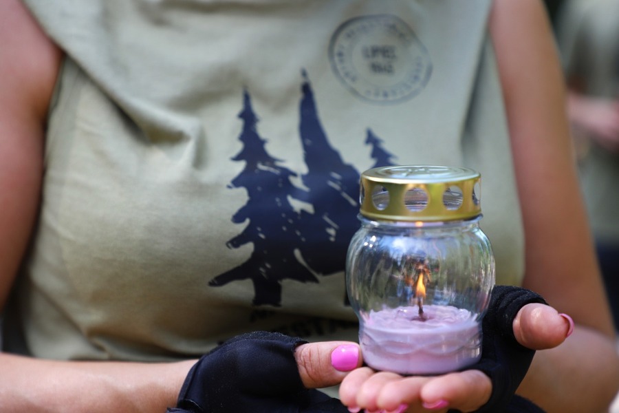 Uroczyste obchody 79. rocznicy Ofiar Obławy Augustowskiej z Lipca 1945 r. w Gibach – 19-21 lipca 2024, fot. Paula Prudziłowicz (IPN)