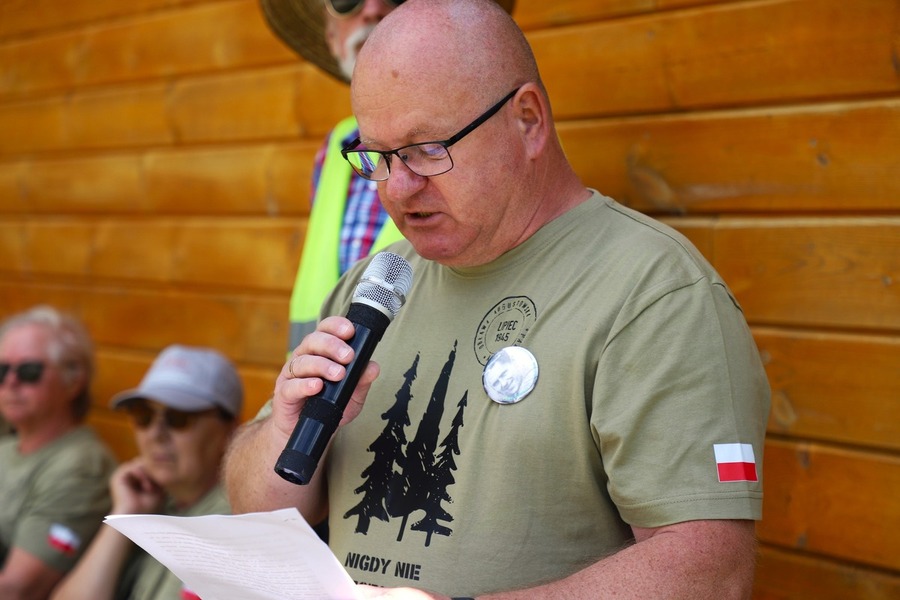 Uroczyste obchody 79. rocznicy Ofiar Obławy Augustowskiej z Lipca 1945 r. w Gibach – 19-21 lipca 2024, fot. Paula Prudziłowicz (IPN)