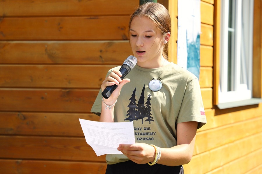 Uroczyste obchody 79. rocznicy Ofiar Obławy Augustowskiej z Lipca 1945 r. w Gibach – 19-21 lipca 2024, fot. Paula Prudziłowicz (IPN)