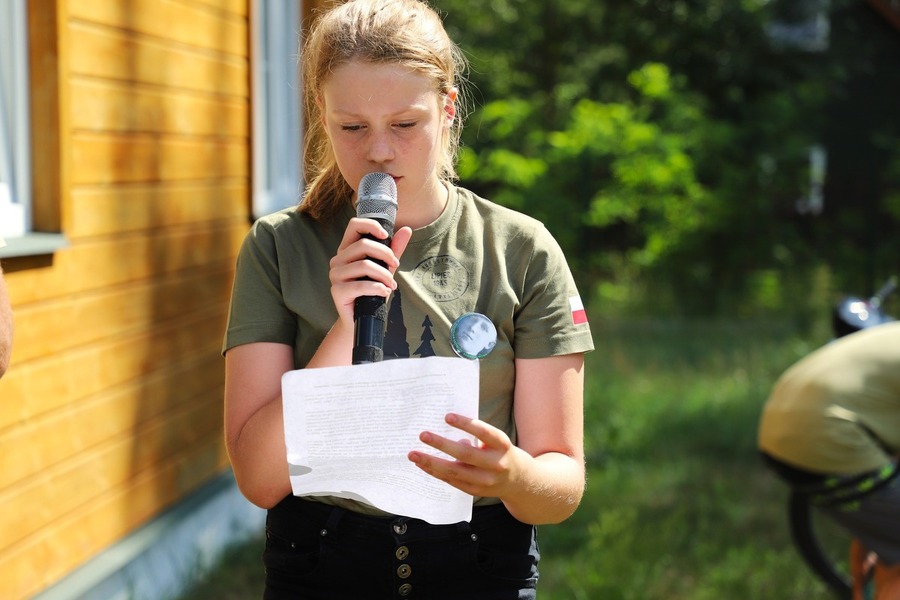 Uroczyste obchody 79. rocznicy Ofiar Obławy Augustowskiej z Lipca 1945 r. w Gibach – 19-21 lipca 2024, fot. Paula Prudziłowicz (IPN)